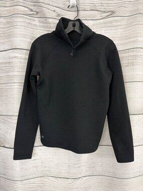 Lululemon Waffle-Knit Funnel-Neck Long-Sleeve Shirt Size 2